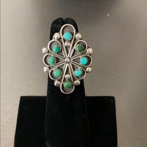 Zuni turquoise ring